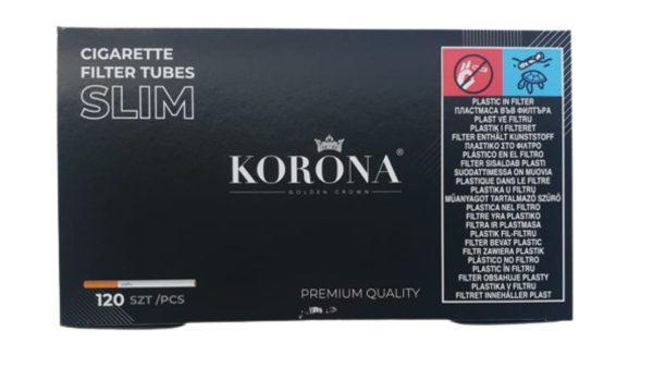 KORONA SLIM prazne cigarete 120