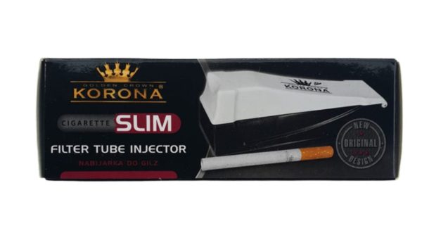 Mašinica/punilica za punjenje praznih slim cigareta KORONA. Crna Gora